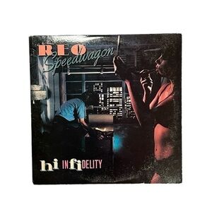 REO Speedwagon Hi InFIdelity 1980 Vinyl LP Epic Record FE 36844 1st Press 12”